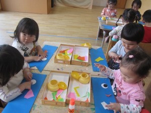 ４月の２歳児さんの様子