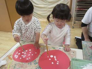 ４月の２歳児さんの様子