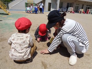 ４月の２歳児さんの様子