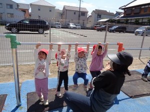 ４月の２歳児さんの様子