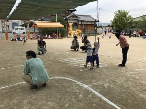 警察署の方が交通安全指導をしてくれました！