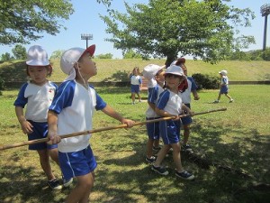 せみとりに行きました！（３・４・５歳児さん）