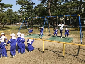 浜寺公園へ遠足に行きました！（３歳児さん）