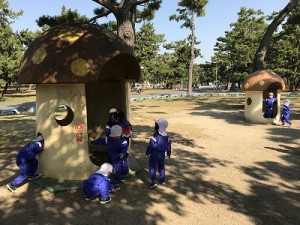 浜寺公園へ遠足に行きました！（３歳児さん）