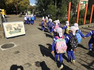 天王寺動物園へ遠足に行きました！（５歳児さん）