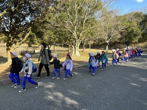 とんぼ池公園へ遠足に行きました！（５歳児さん）