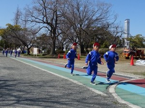 マラソン大会をしました！（４・５歳児さん）