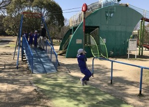 とんぼ池公園へ遠足に行きました！（４歳児さん）