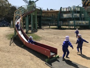 とんぼ池公園へ遠足に行きました！（４歳児さん）