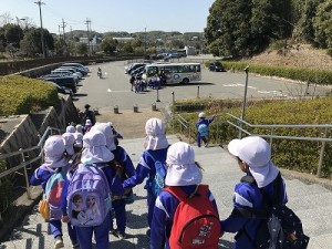 とんぼ池公園へ遠足に行きました！（４歳児さん）