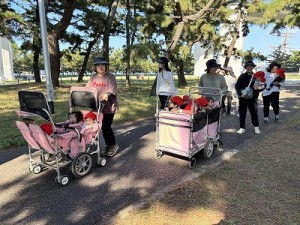 二色の浜へ遠足に行きました！（０歳児さん）