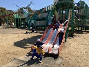 とんぼ池公園へ遠足に行きました！（５歳児さん）