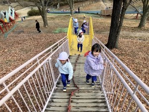 とんぼ池公園へ遠足に行きました！（５歳児さん）