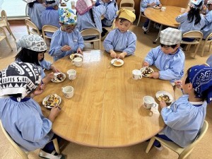 ホットケーキパーティーをしました！（５歳児さん）