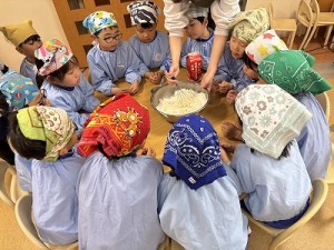 ホットケーキパーティーをしました！（５歳児さん）