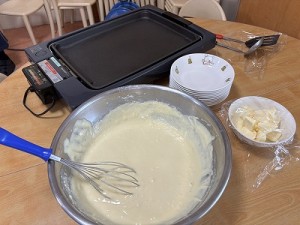 ホットケーキパーティーをしました！（５歳児さん）