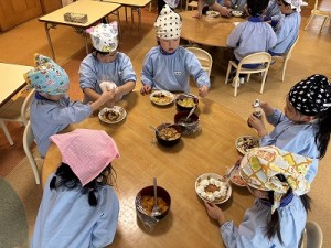 ホットケーキパーティーをしました！（５歳児さん）
