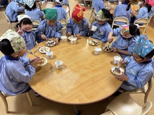 ホットケーキパーティーをしました！（５歳児さん）