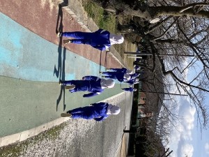 マラソン大会をしました！（４・５歳児さん）