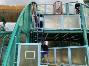 とんぼ池公園へ遠足に行きました！（４歳児さん）