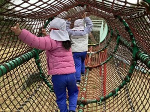とんぼ池公園へ遠足に行きました！（４歳児さん）
