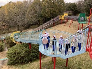 とんぼ池公園へ遠足に行きました！（４歳児さん）