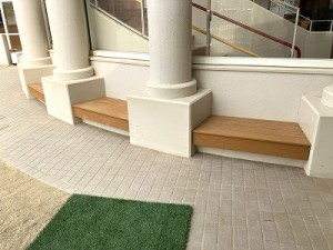 木製遊具・ベンチのリフレッシュ工事をしました✨