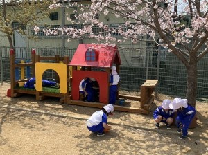 木製遊具・ベンチのリフレッシュ工事をしました✨