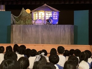 人形劇「ブレーメンの音楽隊」を見ました！