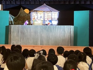 人形劇「ブレーメンの音楽隊」を見ました！