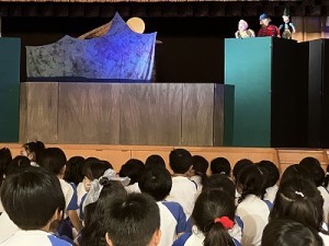 人形劇「ブレーメンの音楽隊」を見ました！