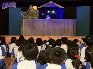 人形劇「ブレーメンの音楽隊」を見ました！