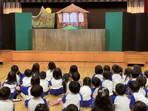 人形劇「ブレーメンの音楽隊」を見ました！
