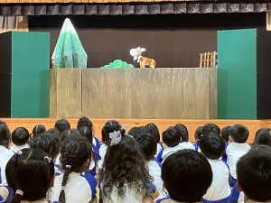 人形劇「ブレーメンの音楽隊」を見ました！
