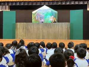 人形劇「ブレーメンの音楽隊」を見ました！
