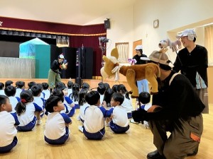 人形劇「ブレーメンの音楽隊」を見ました！
