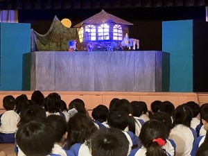 人形劇「ブレーメンの音楽隊」を見ました！