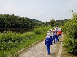 丘陵緑地へ夏山散策に行きました！