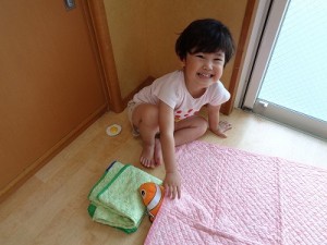ままごと遊びの様子（２歳児さん）